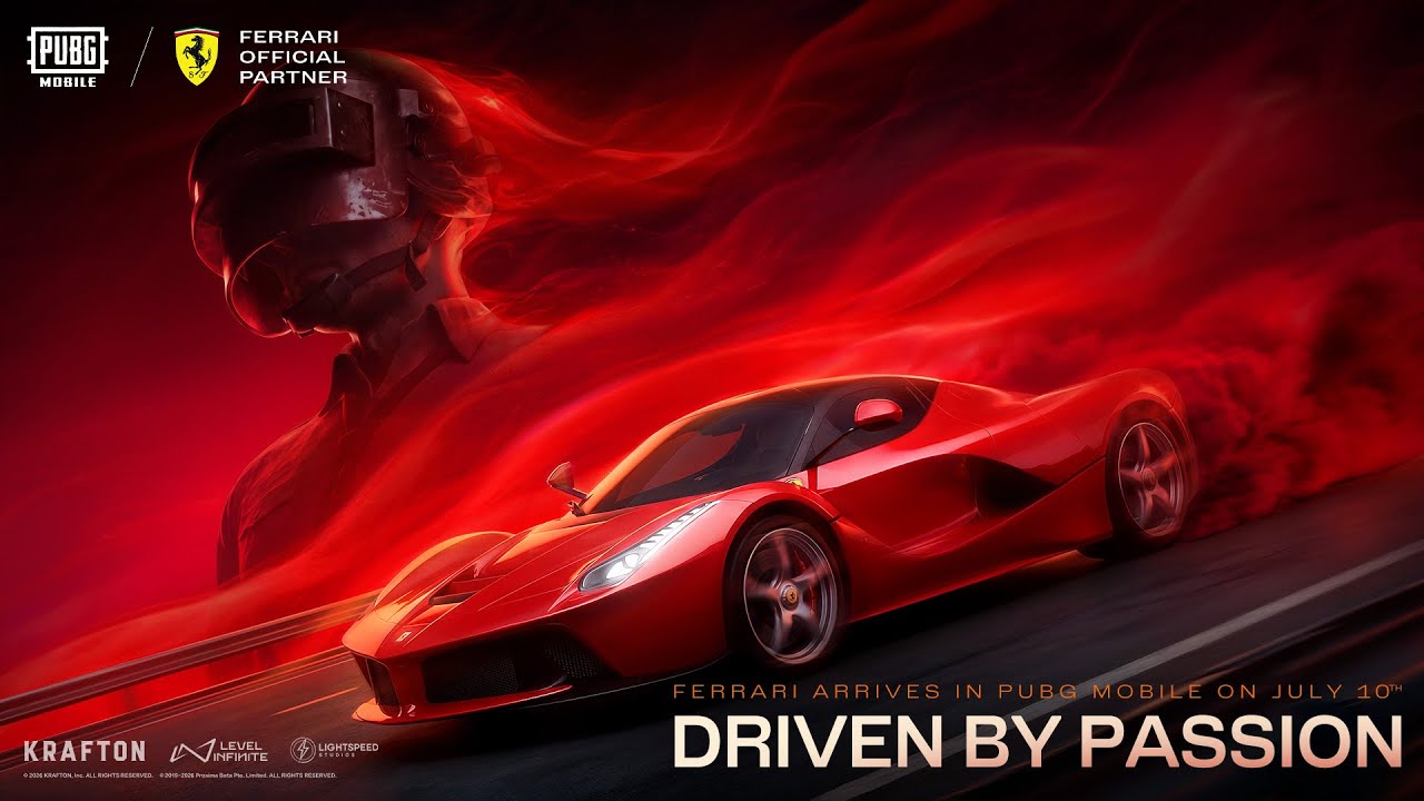 Ferrari and Scuderia Ferrari HP are arriving in PUBG MOBILE ｜Launch Trailer  