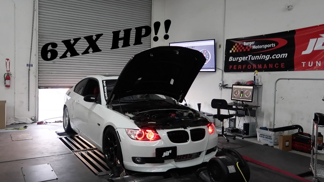 N54 UPGRADED TWIN TURBOS MADE CRAZY POWER