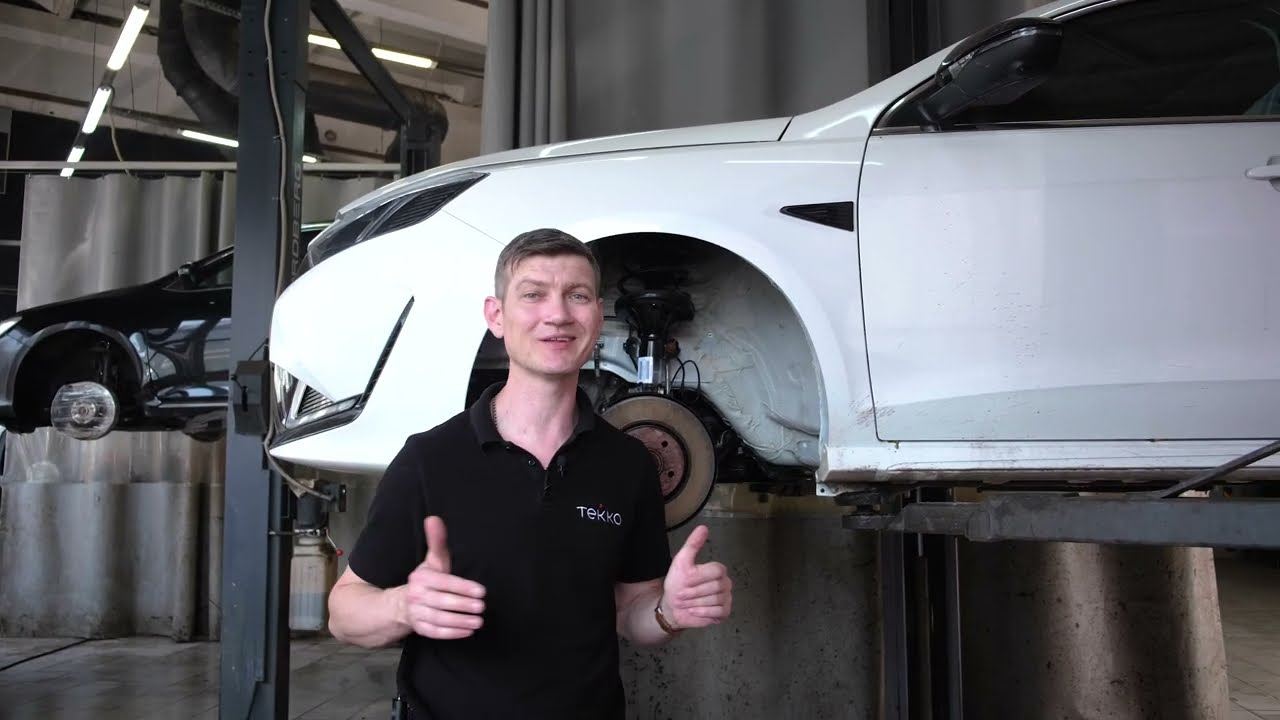 Kaiyi E5 осмотр китайского автомобиля и начало коррозии | Антикор обработка Кайи Е5 в Текко-центре