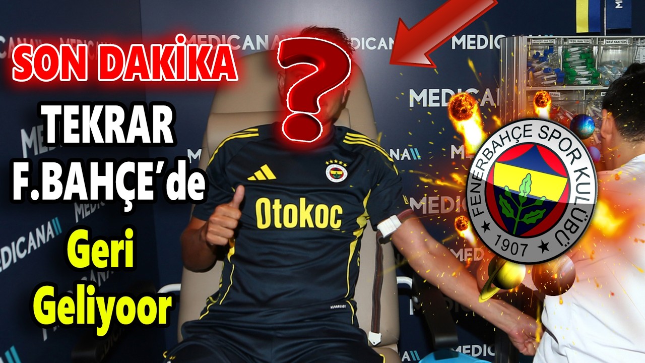 Kulübü bırakıp geldi! Ve Resmen Fenerbahçe'de