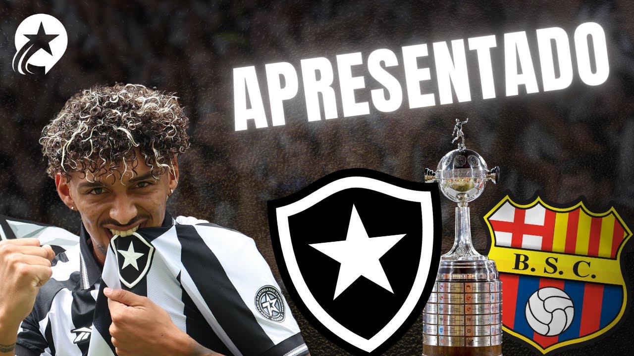 ⚠️MEDINA É APRESENTADO PELO BOTAFOGO | BARCELONA (ECU) NO NOSSO CAMINHO