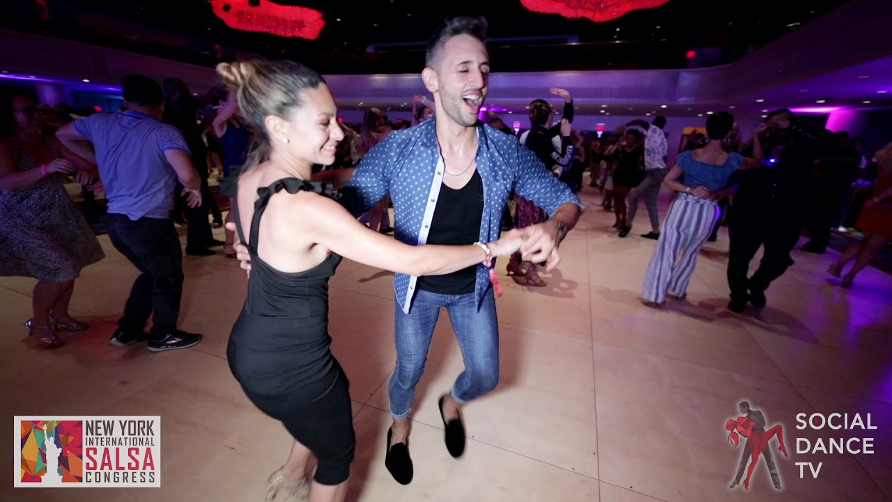 Richie Torres & Gabriela Mancini - Salsa social dancing | Goya New York Int. Salsa Congress 2019