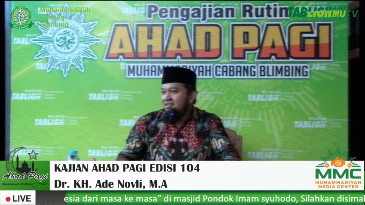 Kajian Ahad Pagi: 
