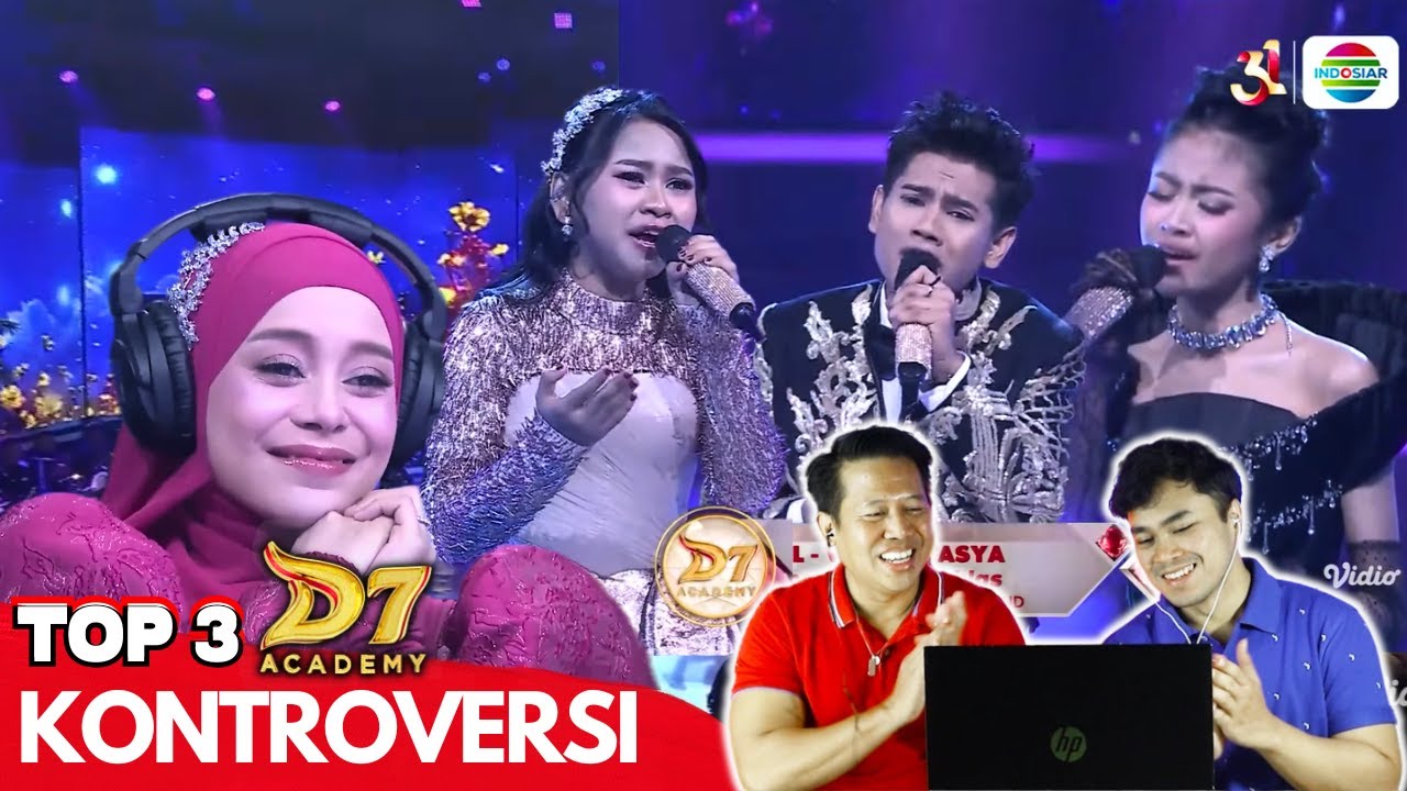 Reaksi Lesti Kontroversi TOP 3 DA 7 Bawakan 