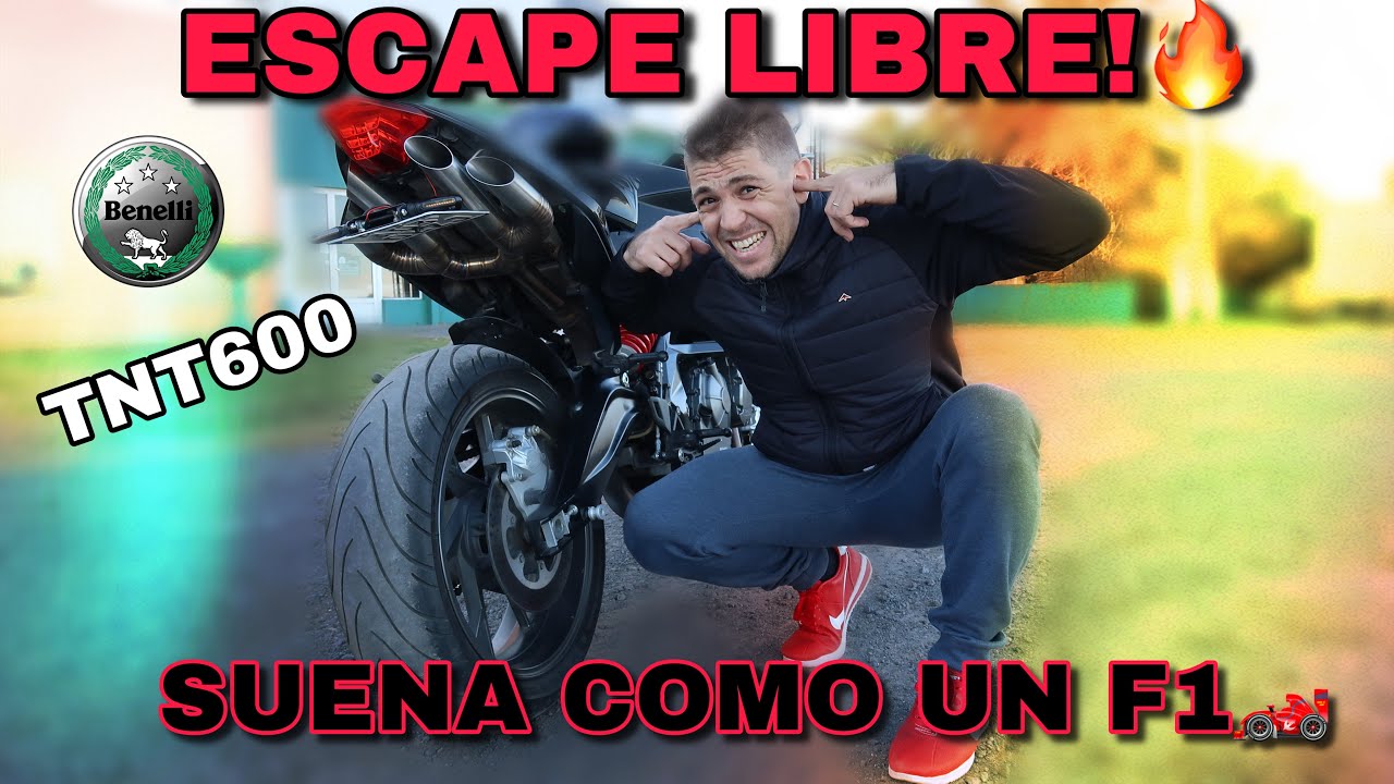 INCREIBLE SONIDO! 🔥 Escape Libre Inoxidable al TNT 600 / Mark Demian