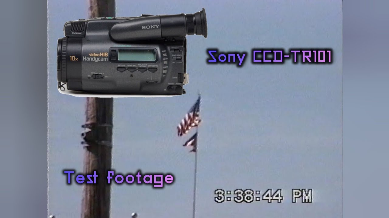 Sony CCD-TR101 Hi8 Camcorder Test Footage
