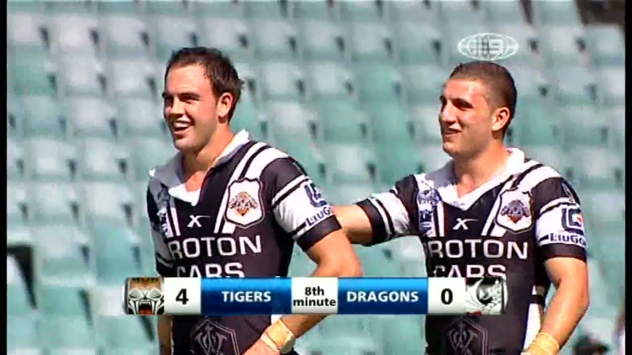 NRL 2008 ROUND 1 WESTS TIGERS V DRAGONS