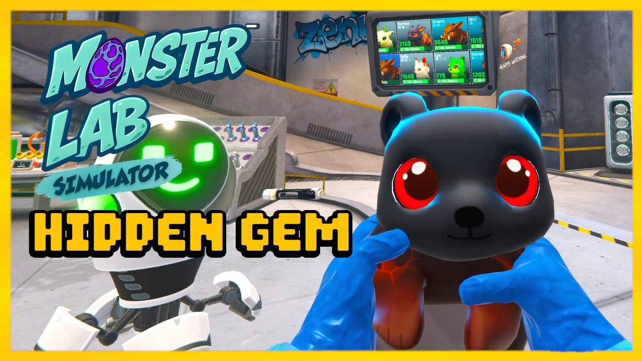 Monster Lab Simulator - Gameplay
