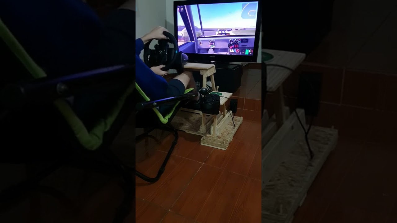 CORRIDA ANIMAL DE CHEVETTE EM DAYTONA - LOGITECH G923