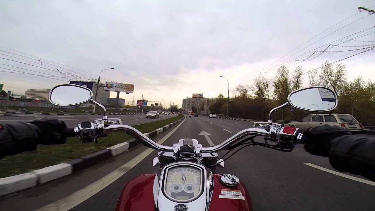 Покатушки на yamaha roadliner s