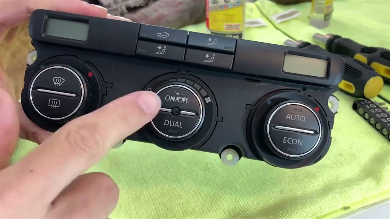 Jetta MK5 - Como resolver o mal contato nos botões do ar