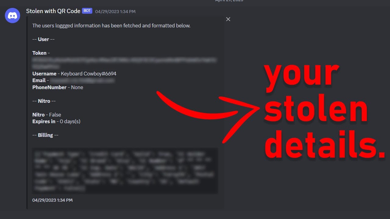 Watch How Hackers hack your Discord account..