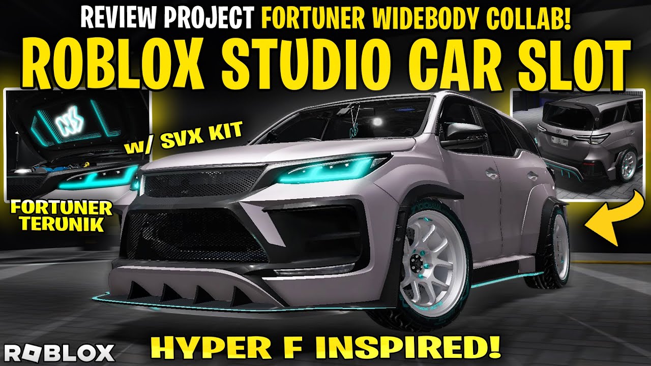 REVIEW FORTUNER WIDEBODY TUNED CUSTOM FULLSPEC CUMI MOBIL SLOT - Roblox Studio Slot Car Indonesia