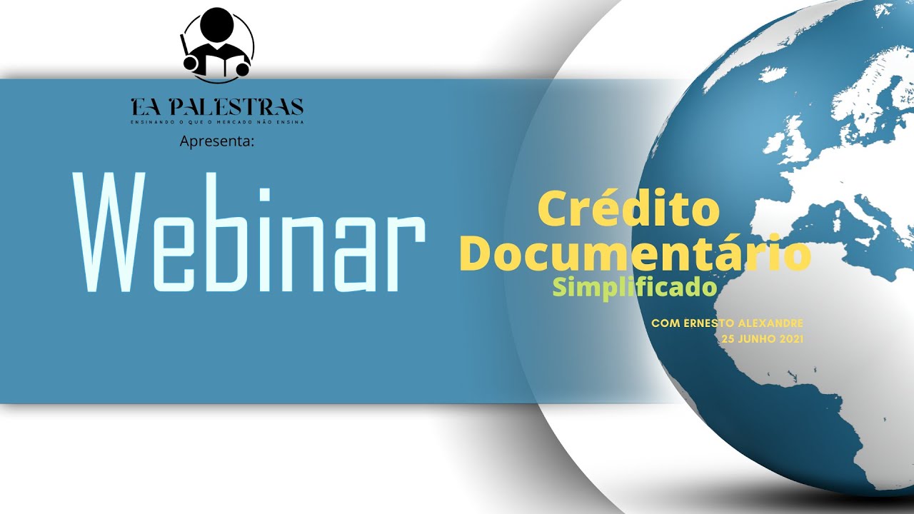 WEBINAR CRÉDITO DOCUMENTÁRIO