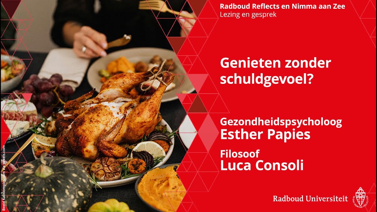 Genieten zonder schuldgevoel? | Lezing met psycholoog Esther Papies en filosoof Luca Consoli