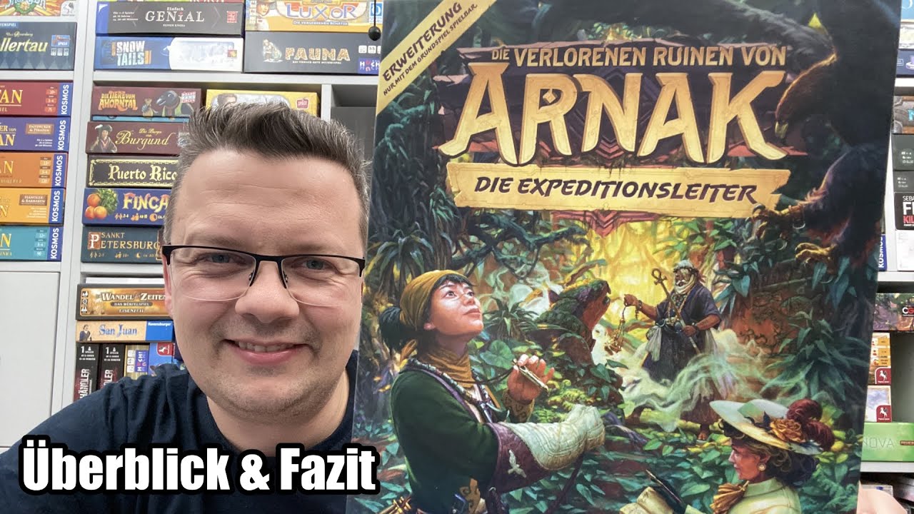 Die verlorenen Ruinen von Arnak Erweiterung Die Expeditionsleiter (Heidelbär Games) - Lohnt es sich?