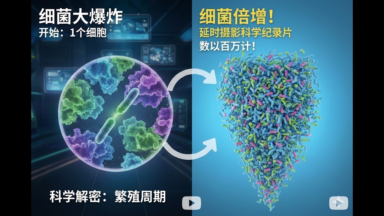 揭秘细菌繁殖：微生物世界的惊人秘密与快速生长机制