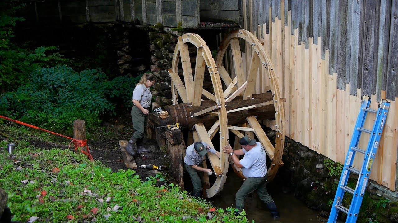 New Life for the Old Mill: Cable Mill's New Waterwheel