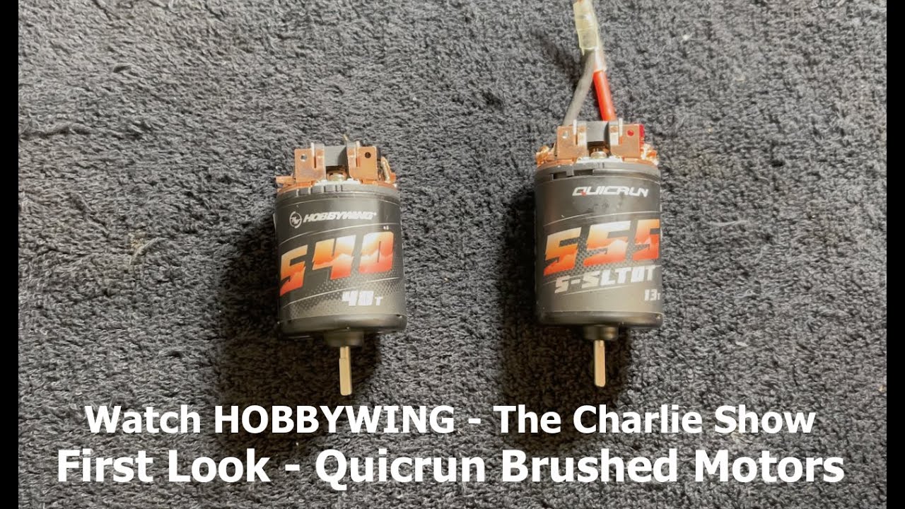 The Charlie Show /// Episode 290 /// First Look - Quicrun Brushed Motors