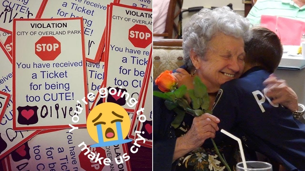 Boy Offers Hugs To Lonely Senior Citizens