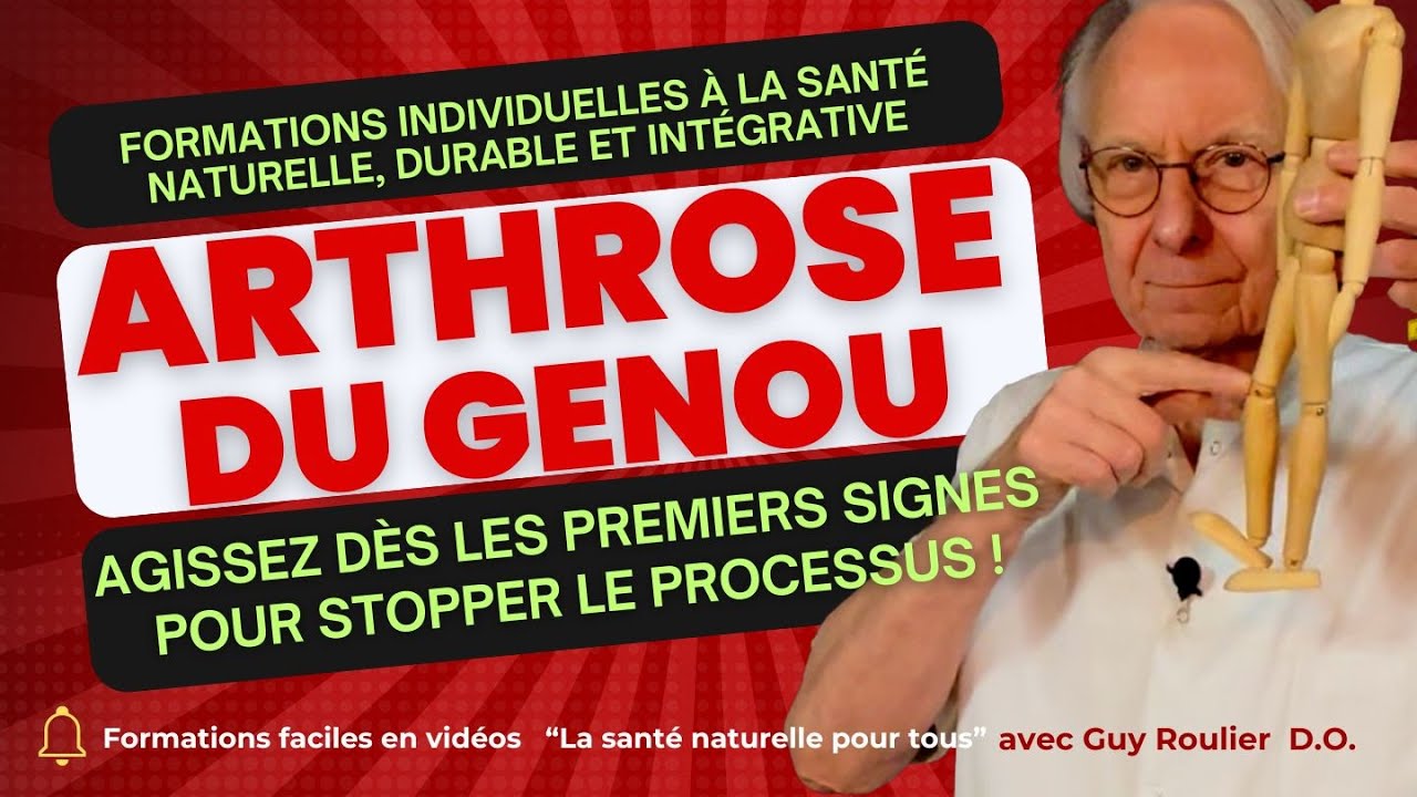 Arthrose du genou : le flexum est l'ennemi à combattre ! par Guy Roulier (vidéo sous-titrée)