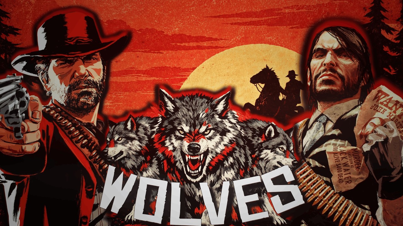 Red Dead Redemption 2 | Wolves - Kanye West [4K EDIT]