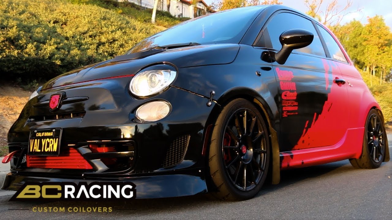 BC COILOVER INSTALL - FIAT 500 ABARTH