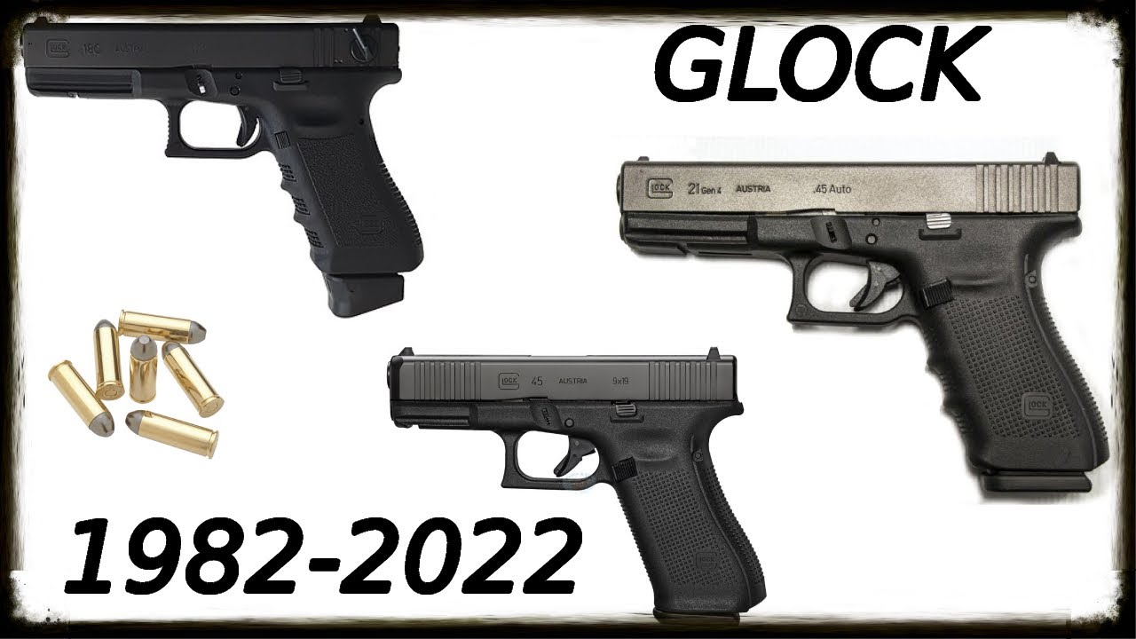 Evolution Of Glock (1982-2022)
