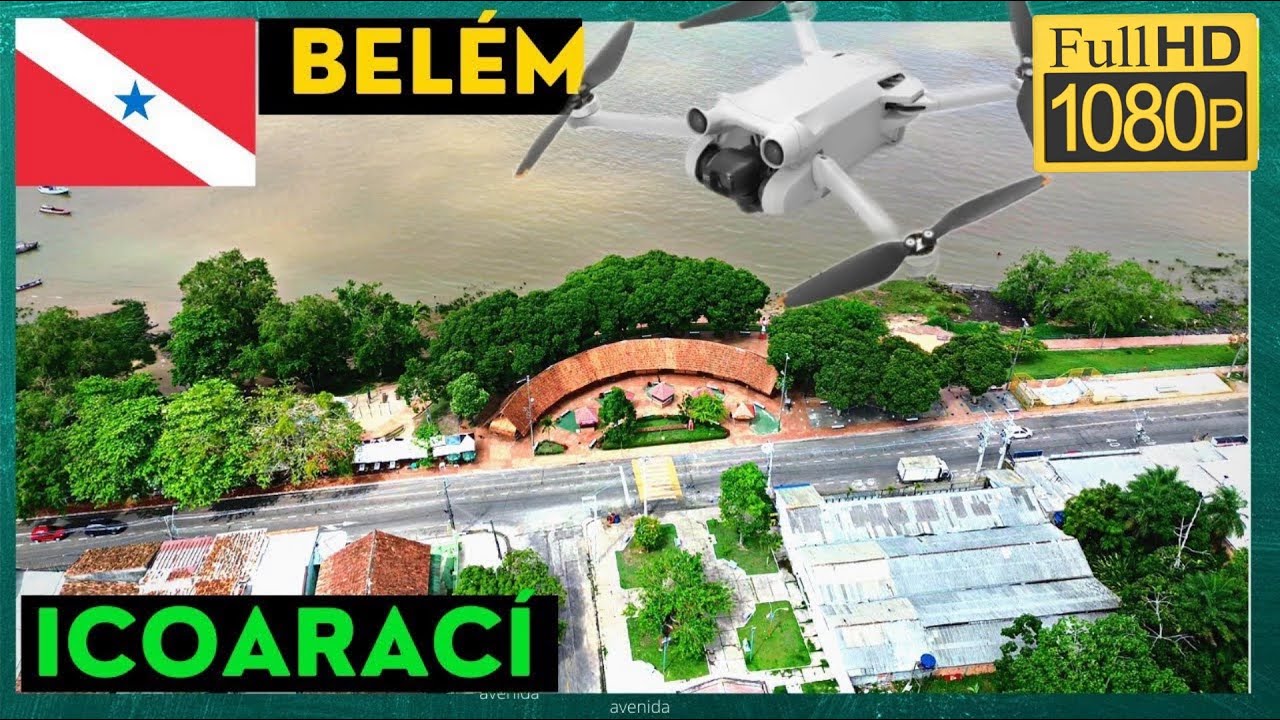 🇧🇷 Drone em ICOARACÍ em Belém do Pará |  COP 30| #djimini3pro