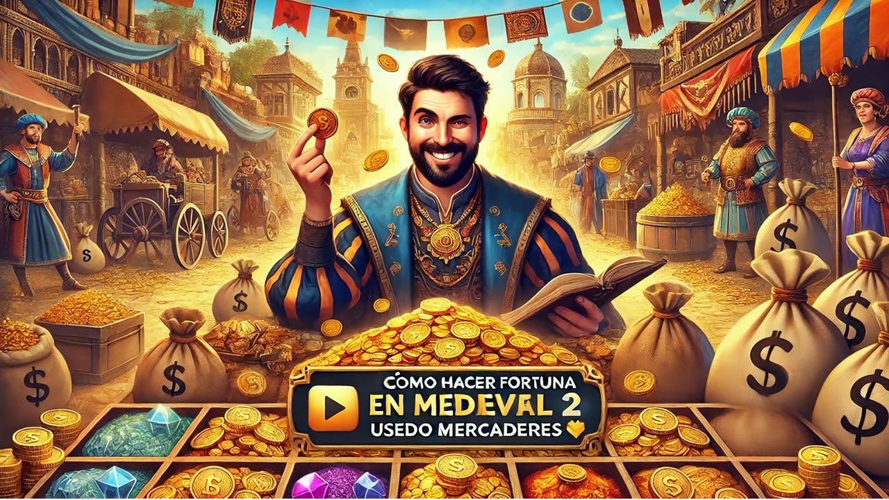 C&oacute;mo Hacer FORTUNA en Medieval 2 Usando Mercaderes 🔥💰