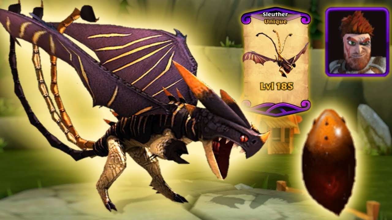 SLEUTHER— Dagur's Unique Triple Stryke Max Level 185 Titan Mode Showcase | Dragons: Rise of Berk