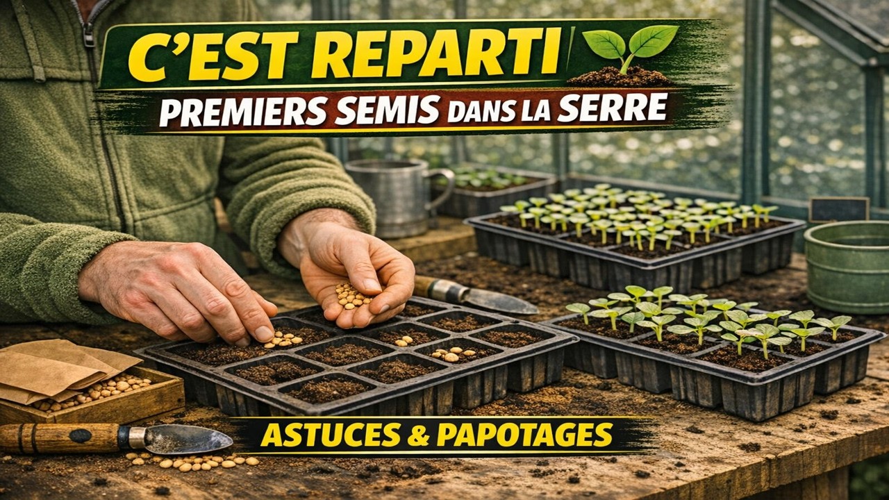 Semis en serre 2026 Conseils potager maison + astuces jardinage bio Graines Lidl & potager d&eacute;butant