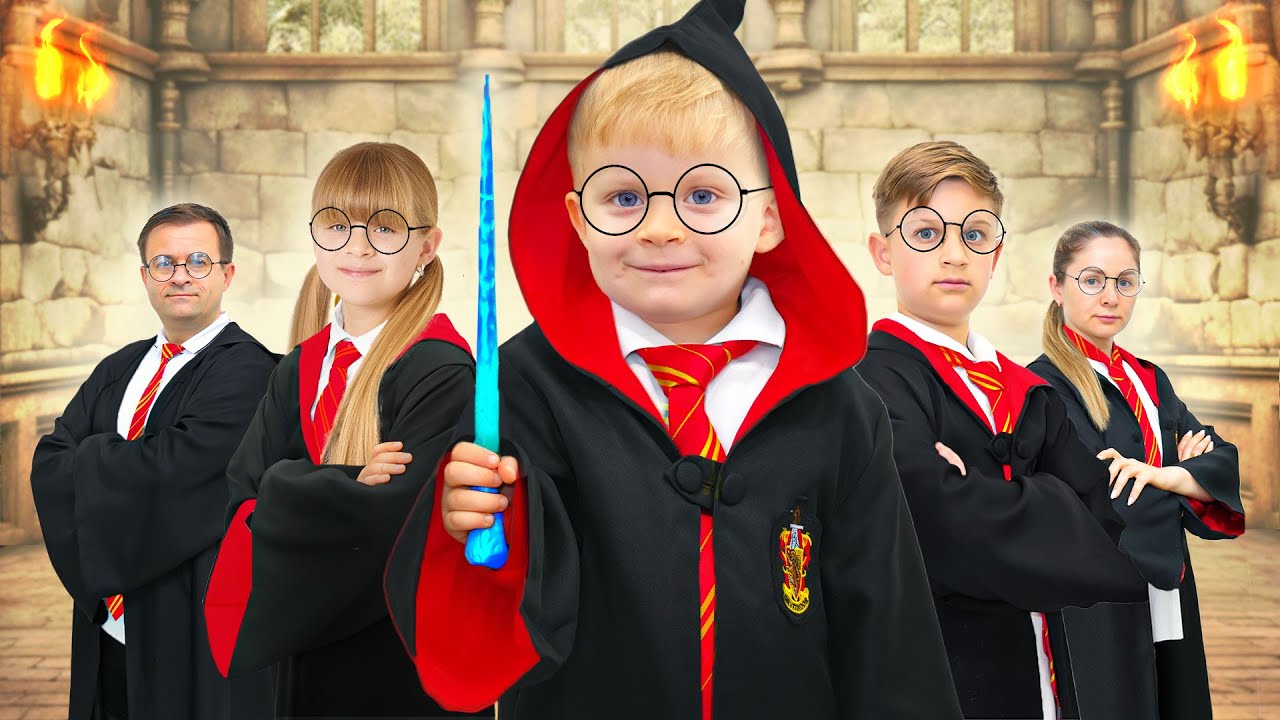 Avventura nella stanza della fuga di Hogwarts di Diana e Roma