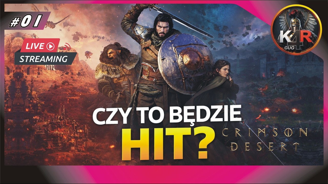 Crimson Desert #01 - Czy to będzie HIT  / LiveOn PL