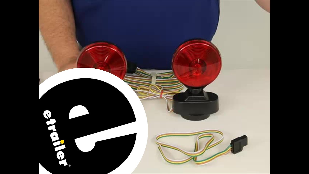 etrailer | Heavy Duty Magnetic Tow Lights Spec Review