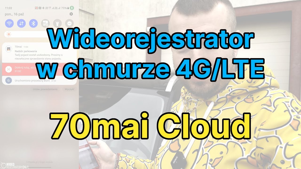 Wideorejestratory 70mai w chmurze poprzez 4G/LTE. Jak to działa? Jak to podłączyć i aktywować?