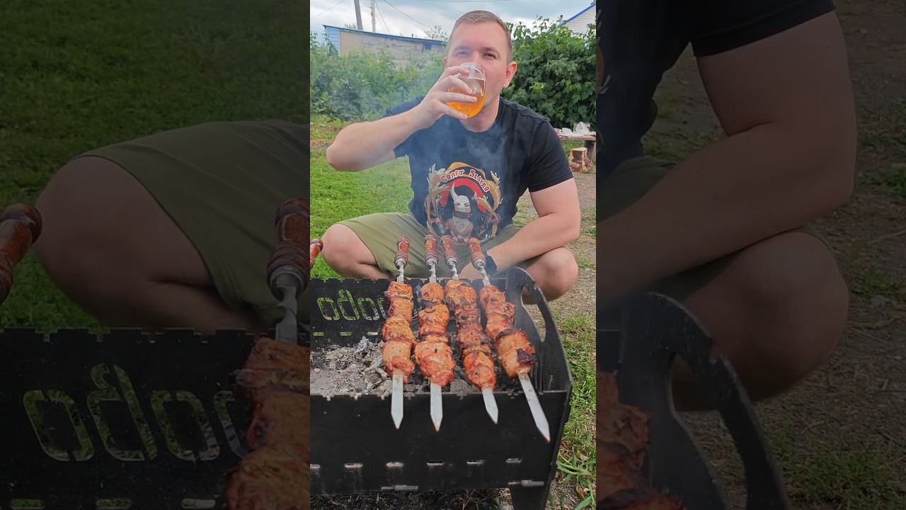 ВЛОГ: ШАШЛЫНДОС У МИГЕЛЯ