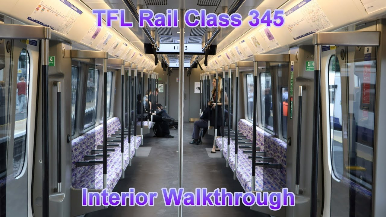 |NEW| TFL Rail Class 345 - Interior Walkthrough