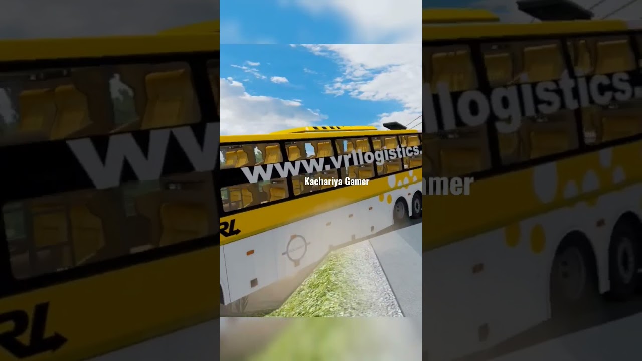 VRL Bus On High road 🥰🥰 #shorts
