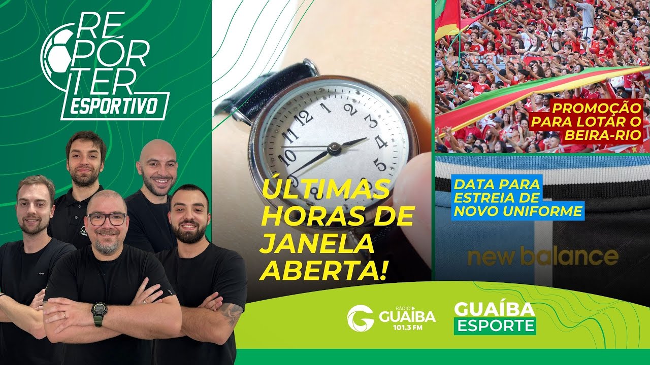 REPÓRTER ESPORTIVO+DEBATE | INTER APRESENTA OBJETIVOS FINANCEIROS | GRÊMIO EM QUAL LIGA? | 3/03/2026