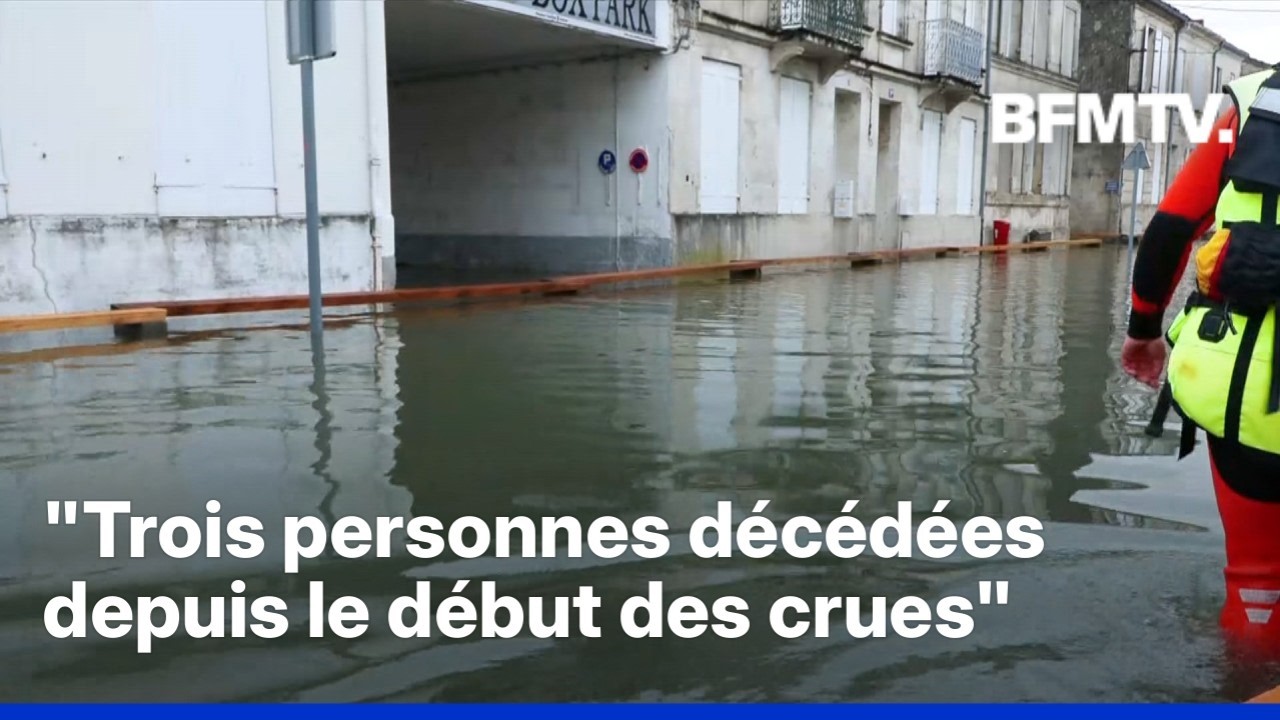 Crues: trois personnes sont décédées depuis le début de l'épisode, une personne est portée disparue