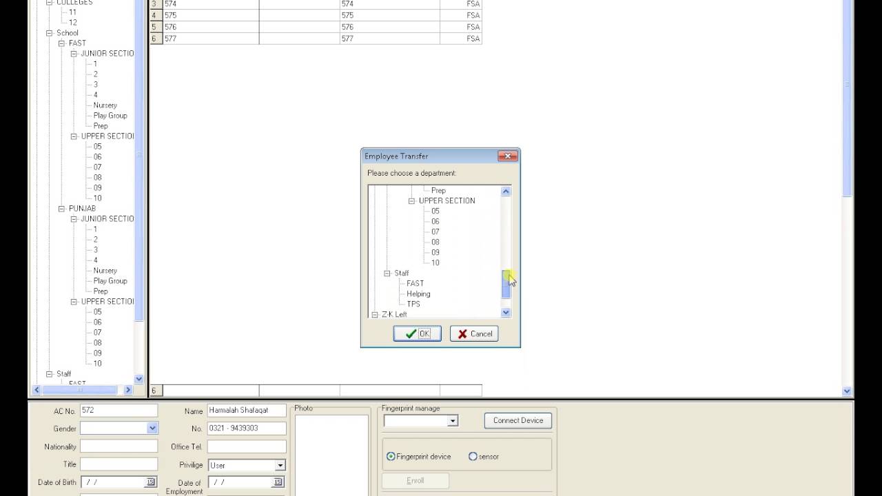 Download User Info & Fp + Upload User Info & Fp