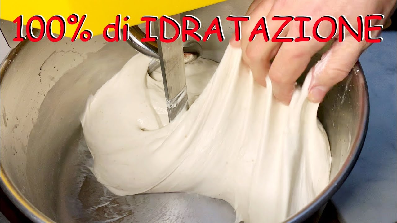 100% di IDRATAZIONE con Impastatrice a spirale SUNMIX e farina Petra