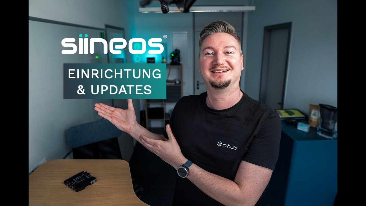 Teil 1 Schritt f&uuml;r Schritt: siineos IIoT-Betriebssystem -  Einrichtung & Updates