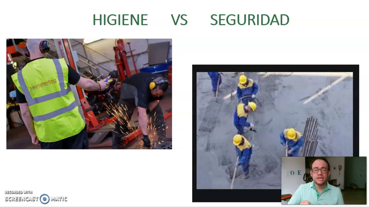 DIFERENCIAS ENTRE LA HIGIENE  Y LA SEGURIDAD INDUSTRIAL
