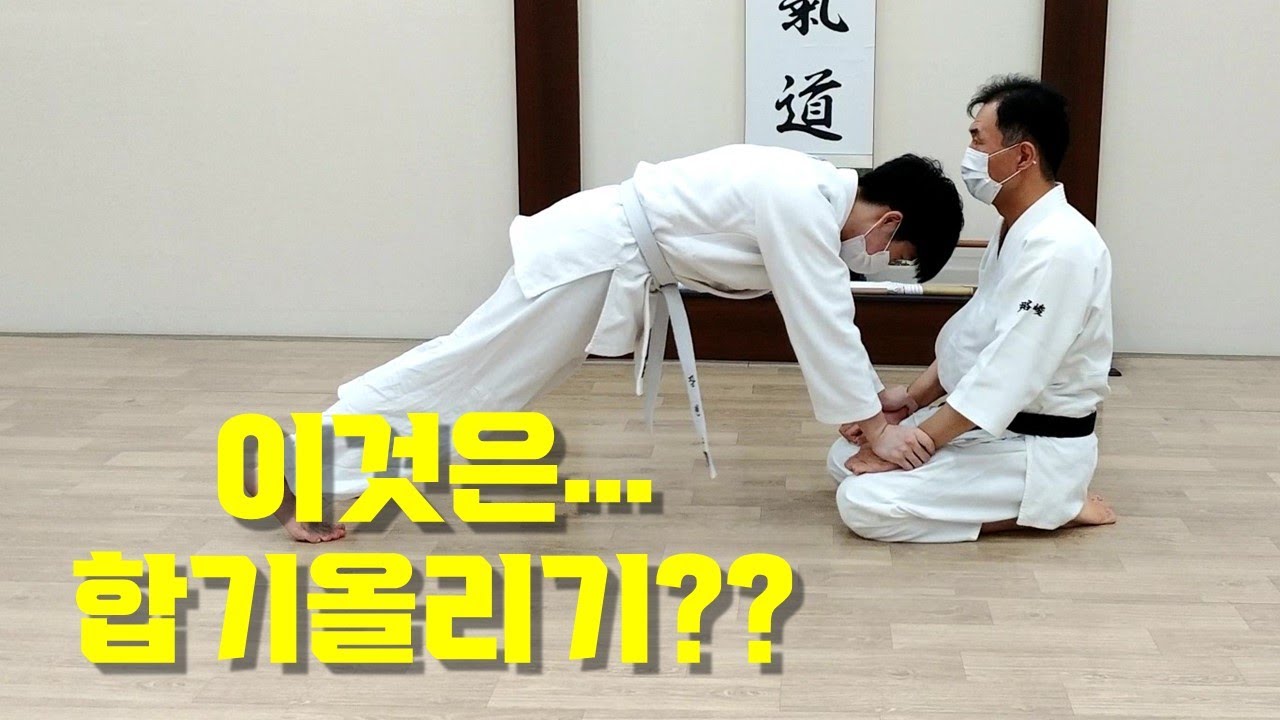 [아이키도 수업 후 여흥 놀이 #7]  이것은 합기올리기? (Aiki age?) | 아이키도(合気道) 안산도장
