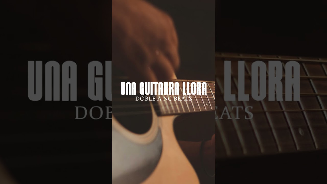 Base de Rap Sad - Una Guitarra Llora | Instrumental de Rap Triste Uso Libre