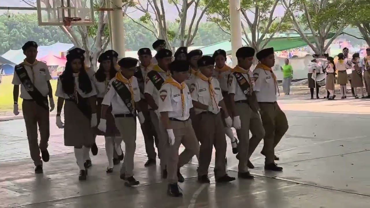 MARCHA DE CONQUISTADORES- CLUB SIOUX- XALOSTOC 2024
