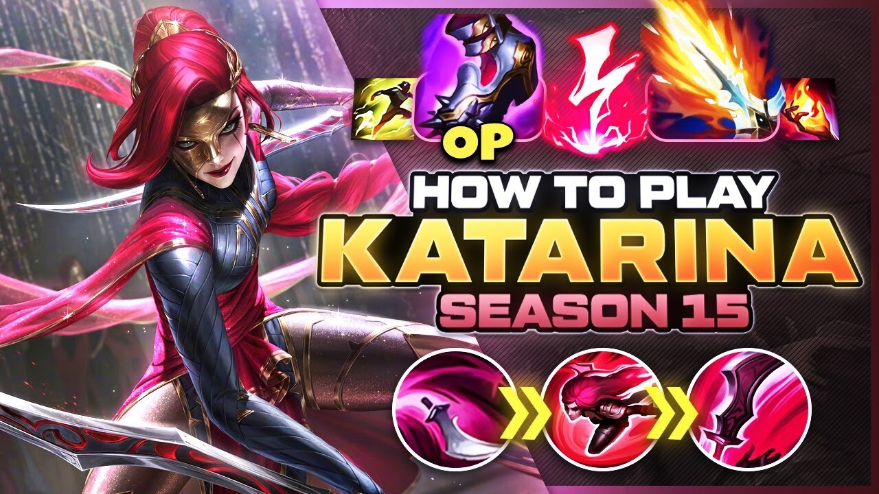 HOW TO PLAY KATARINA SEASON 15 | Build & Runes | Season 15 Katarina guide | League of Legends