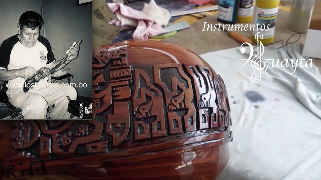 Restauracion de Charango Kjarkas Original, Impresionante resultado